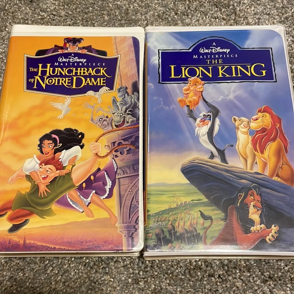 Disney VHS Tapes